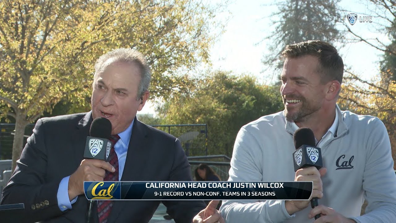 Cal's Justin Wilcox discusses team's 'perseverance and toughness' - YouTube