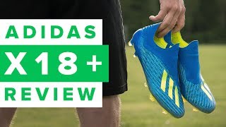 ADIDAS X18  REVIEW - X is now laceless!