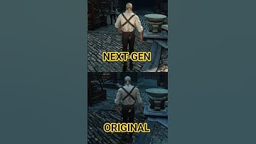 ВЕДЬМАК 3 - NEXTGEN vs ORIGINAL #ведьмак4 #ведьмак3нестген #ведьмак3nextgen #ведьмак3dlss4