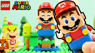 【おもちゃ】レゴ スーパーマリオ 「最初のステージ」LEGO Super Mario stopmotion anime「first stage」