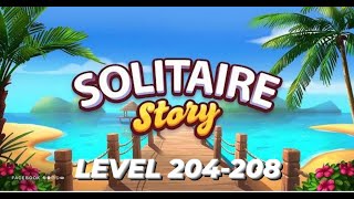 SOLITAIRE STORY LEVEL 204-208 #solitairestory #solitairegame #solitaire #gaming #viral #trending screenshot 3