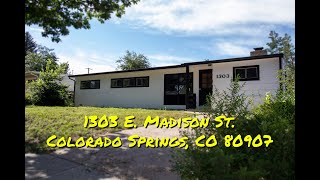 1303 E. Madison St. - Colorado Springs, CO 80907 - MLS# 1587255