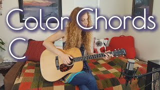 Coloring in the Open Chords | Key of C | Fingerstyle Guitar