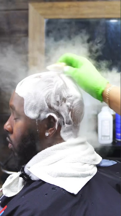 Sensitive Skin Head Shave for Folliculitis: Cleaning & Shaving with No Razor ❌🪒