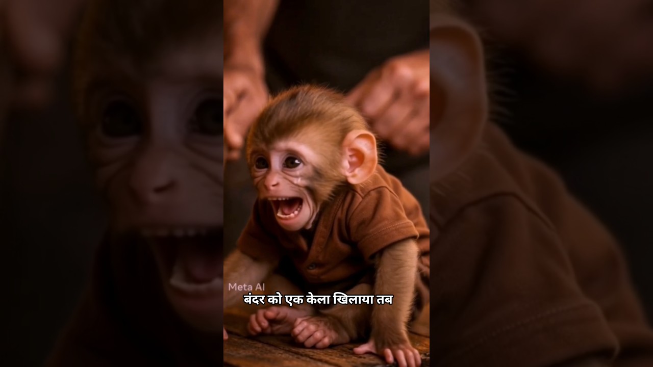 बंदर की समझदारी, understanding of monkey 