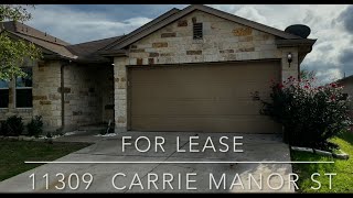 FOR LEASE 11309 Carrie Manor Street, Manor, TX 78653