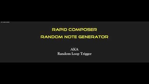 RC2019 IT Random Note Generator1