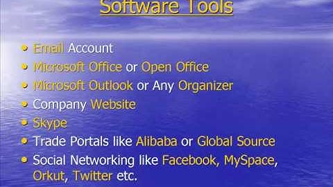 Technology Roadmap videos for Import Export Business