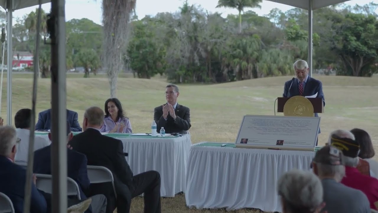 State Veterans' Nursing Home Property Dedication Ceremony