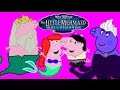 Familia Peppa Pig Painting Paint A Pequena Sereia The Little ...