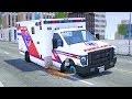 Ambulance, Fire Truck Visiting Car Service - Wheel City Heroes (WCH) - Sergeant Lucas Police Cartoon