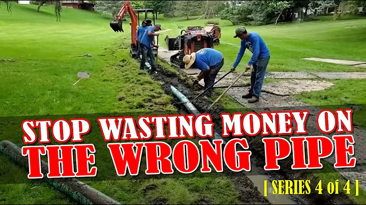 What is the Best French Drain Pipe? [ Series 4 of 4 ]