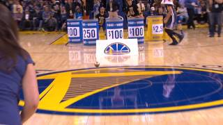Fan Wins $5,000 Off Steph Curry Assist | 02.25.17