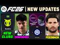 EA FC 26 NEWS | NEW CONFIRMED Updates, Licenses, Clubs & Real Faces ✅