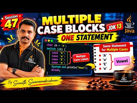 MULTIPLE CASE LABELS⚡ ONE STATEMENT💻 Switch Case