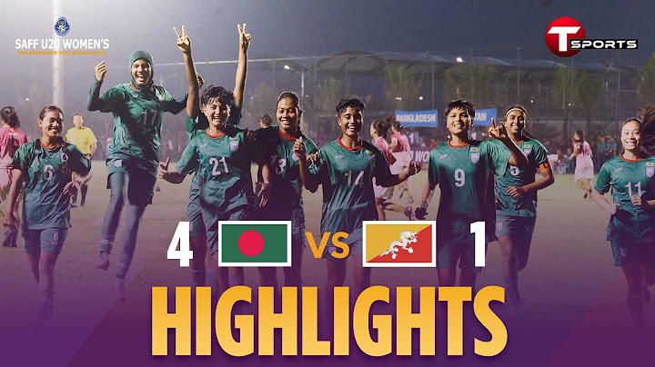 Highlights | Bangladesh vs Bhutan | SAFF U-20 Women's Championship Bangladesh 2025 | T Sports