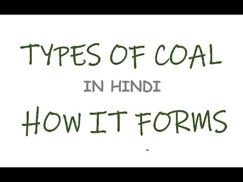 Types of Coal & How Coal is Formed ? (Anthracite, Bituminous, Lignite & Peat) (In