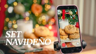 Set Navideño para tus Fotos y Videos de Comida