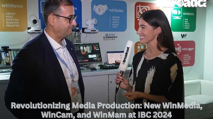 Revolutionizing Media Production: New WinMedia, WinCam, and WinMam at IBC 2024