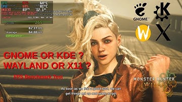 Gnome VS Kde VS Wayland VS X11 | Cachyos Linux Gaming Benchmarks