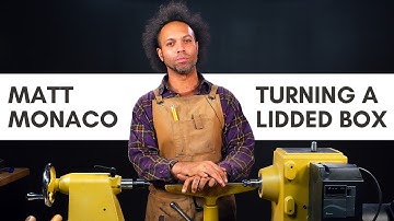 Turning a Figured Maple Box with a Suction Fit Lid  - Woodturning How-To