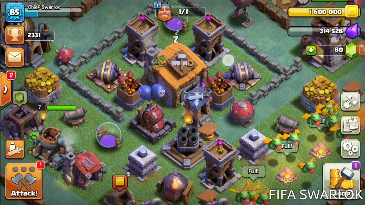 clash of clans boat update realised!!!! gemming/ gameplay