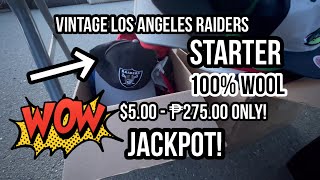 $5.00 Vintage Raiders Starter Snapback! Good deal!