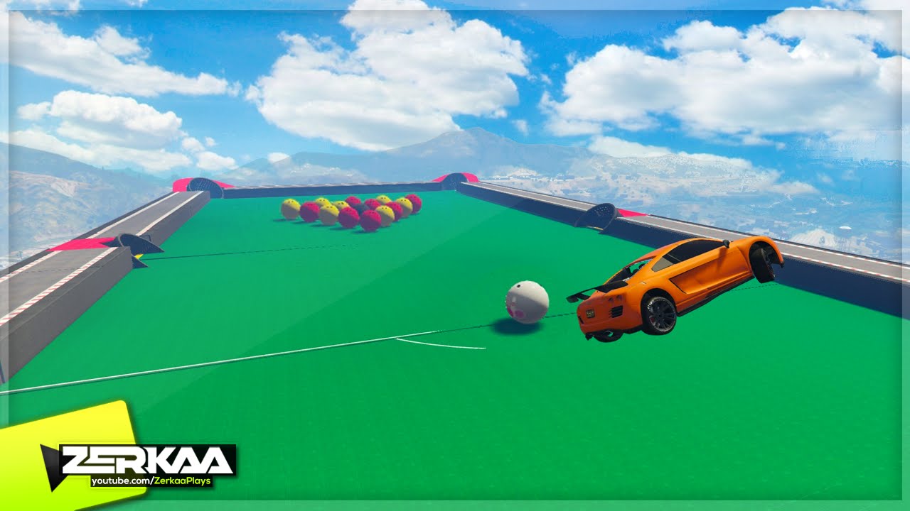 PLAYING POOL IN GTA 5 (GTA 5 Funny Moments) YouTube