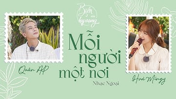 Mỗi Người Một Nơi | Hòa Minzy song ca 