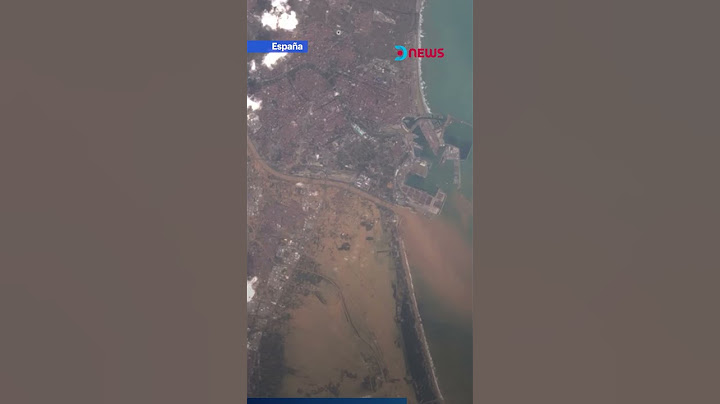Una imagen satelital impactante: antes y después de la tragedia