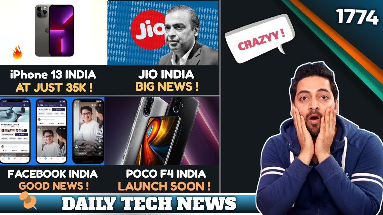 iPhone 13 At 35k😮,Facebook Reels Paid😍,Pixel 6a India Launch,vivo T2 Coming,POCO F4 India,Jio India