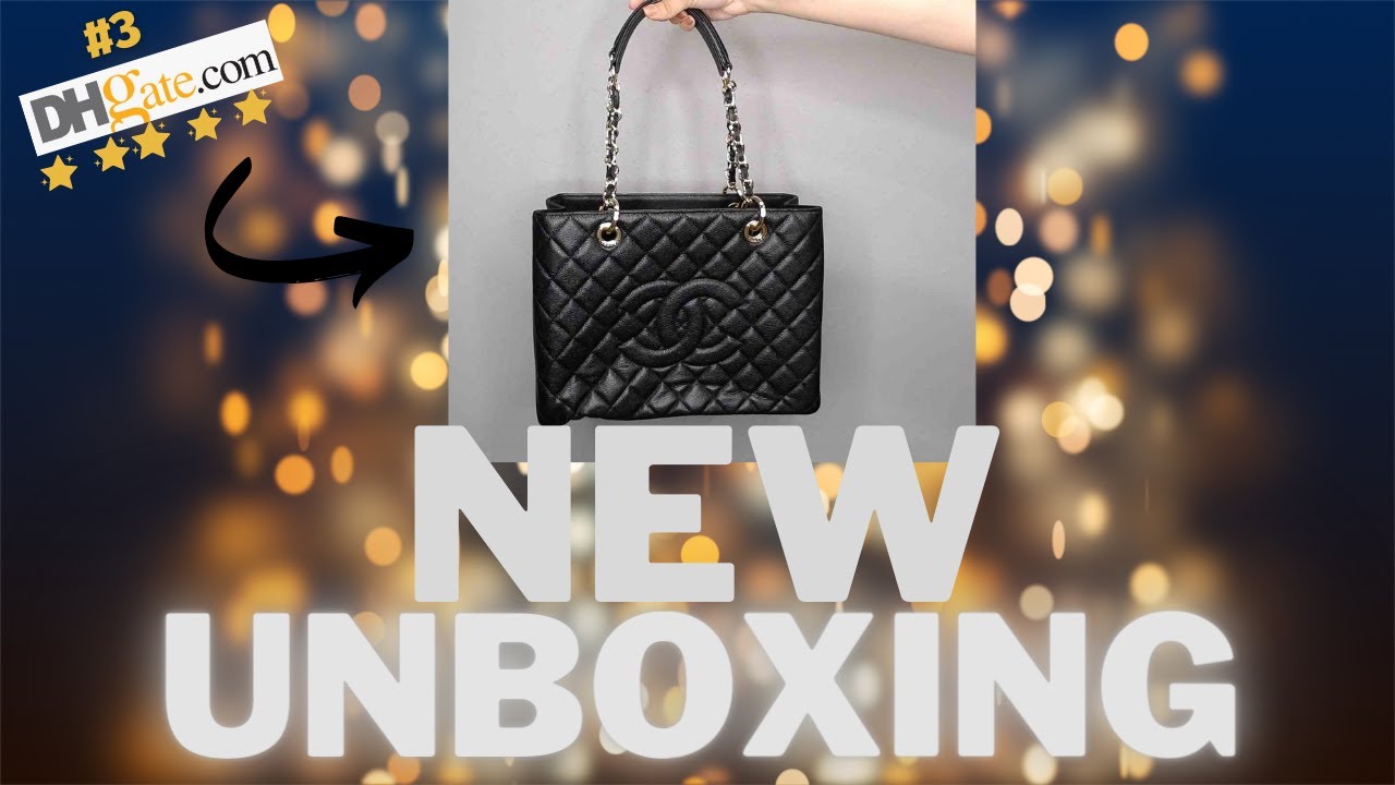 3rd Dhgate Unboxing: Chanel GST Handbag 