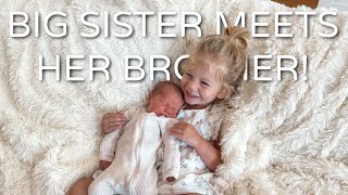 OUR BABY BOY'S NAME IS.... + ALESSI MEETS HER BROTHER!