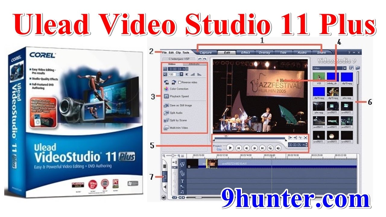 Ulead Videostudio 11.5 Plus Full ดาวน์โหลดและสอนวิธีติดตั้งโปรแกรมตัดต่อวีดีโอ  - Youtube