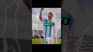 Messi's 2024 Copa America Jersey is Unique and Iconic 😱🙌 #messi #football #goat #copaamerica