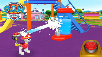 PAW Patrol Rescue World #4 🐶 Unlock MARSHALL & HIS FIRE TRUCK, Hero Mission: Wild Whale Wash!