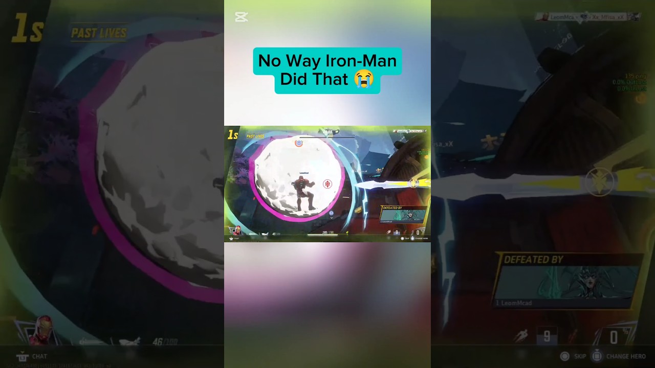 Iron-Man Just Solo Ulted Me 😭😅 