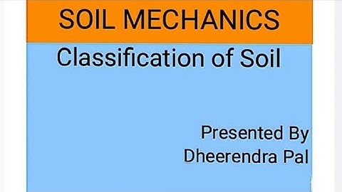 Classification of Soil ।। Classification Of Soil In Geotechnical Engineering ।। Types Of Indian Soil