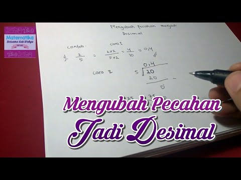 Mengubah Pecahan Menjadi Desimal Youtube Mengubah Pecahan Menjadi Desimal Youtube