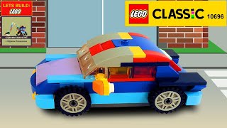 LEGO 10696 Car VW 🚗🚕 MOC. How to Build Car VW Beetle Convertible from LEGO CLASSIC. 💰Save Money 💰👍