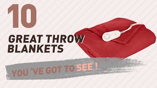 Heated Throw Blankets // New & Popular 2017