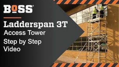 SWTH Access: Boss Youngman Aluminium Scaffold Tower Assembly / Erection Video