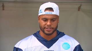Dak: 'I'd never protest during the anthem'