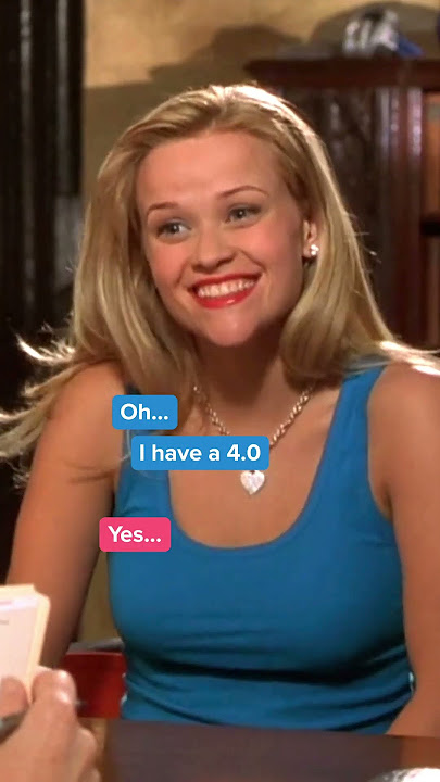 Just a little reminder from Elle: You don't need backups 💖 #LegallyBlonde