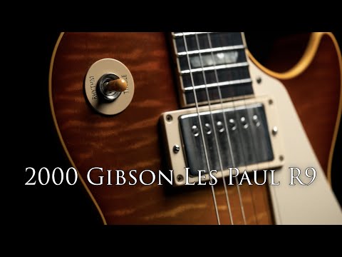 2000 Gibson Les Paul R9 with real PAF pickups!