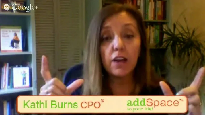 Get Rid of Your Paper Piles Forever with Kathi Bur...