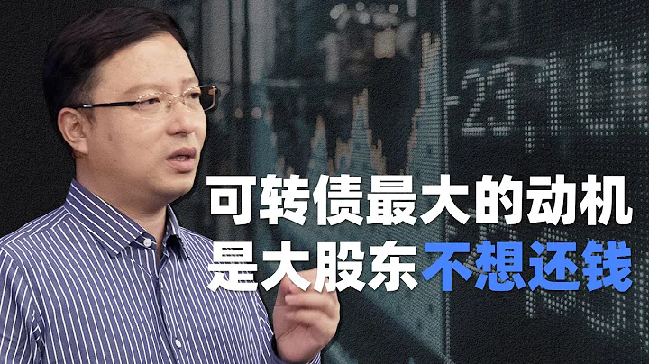 陈欣：可转债最大的动机，是大股东不想还钱 【演讲精选】 - 天天要闻