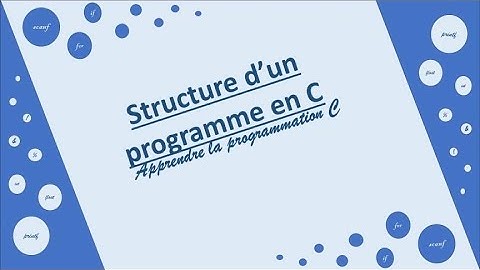 Introduction à la programmation en C