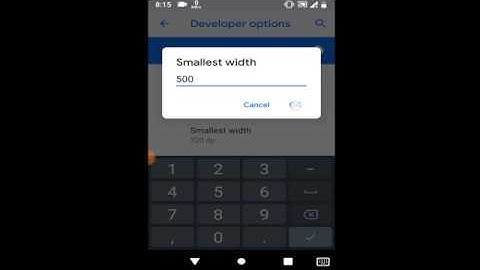 Android 10 and Android Pie : How to easily change screen dpi (dots per inch)!