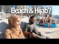 Beach and Hijab in Dubai? I Daily Vlog